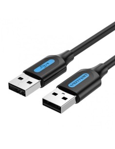 CABLE USB2.0 MALE TO MALE/1.5M BLACK COJBG VENTION