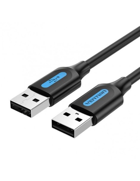 CABLE USB2.0 MALE TO MALE/1.5M BLACK COJBG VENTION CABLE USB2.0 MALE TO MALE/1.5M BLACK COJBG VENTION