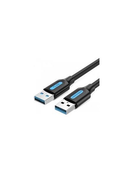 CABLE USB3.0 MALE TO MALE/0.5M BLACK CONBD VENTION CABLE USB3.0 MALE TO MALE/0.5M BLACK CONBD VENTION