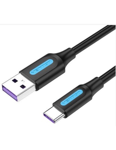 CABLE USB-C TO USB2.0/1.5M BLACK CORBG VENTION