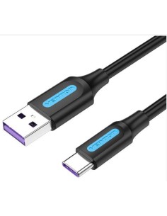 CABLE USB-C TO USB2.0/2M BLACK CORBH VENTION