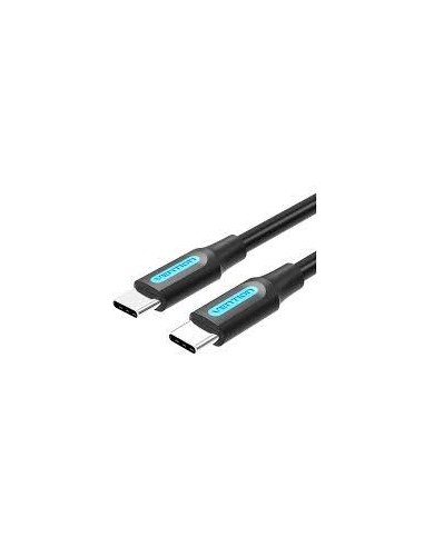 CABLE USB-C TO USB-C/1M BLACK COSBF VENTION