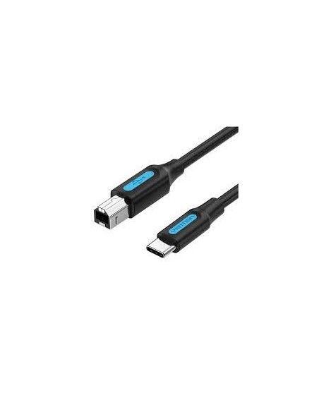 CABLE USB-C TO USB 2.0B/2M BLACK CQUBH VENTION CABLE USB-C TO USB 2.0B/2M BLACK CQUBH VENTION