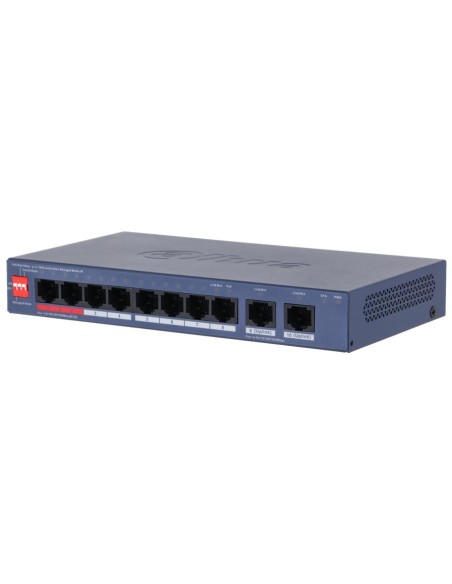 Switch|DAHUA|DH-CS4010-8ET2GT-110|Type L2|PoE ports 8|110 Watts|CS4010-8ET2GT-110 Switch|DAHUA|DH-CS4010-8ET2GT-110|Type L2|PoE ports 8|110 Watts|CS4010-8ET2GT-110