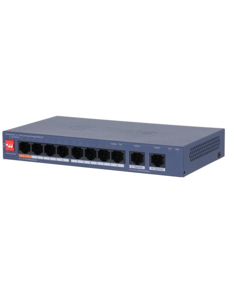 Switch|DAHUA|DH-CS4010-8ET2GT-60|PoE ports 8|60 Watts|CS4010-8ET2GT-60 Switch|DAHUA|DH-CS4010-8ET2GT-60|PoE ports 8|60 Watts|CS4010-8ET2GT-60
