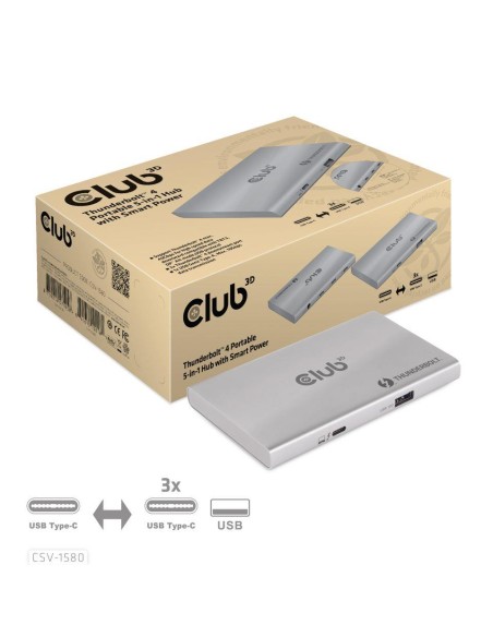 I/O HUB 5IN1 THUNDERBOLT/CSV-1580 CLUB3D