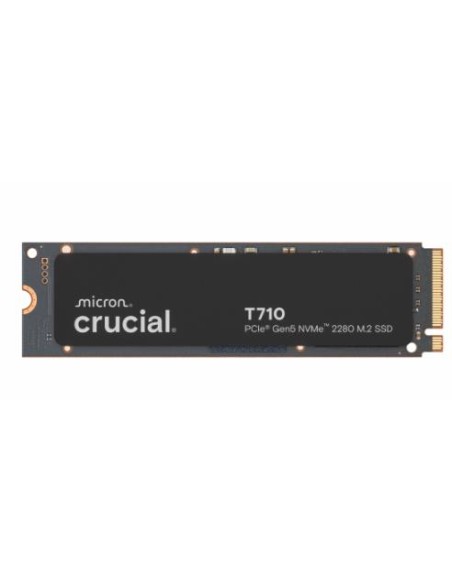 SSD|CRUCIAL|T710|1TB|M.2|PCIe Gen5|NVMe|Write speed 13700 MBytes/sec|Read speed 14900 MBytes/sec|TBW 600 TB|CT1000T710SSD5
