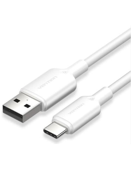 CABLE USB-C TO USB2.0/1M WHITE CTQWF VENTION CABLE USB-C TO USB2.0/1M WHITE CTQWF VENTION