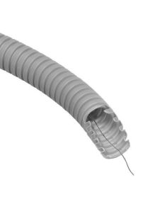 ➤ Gofruotas vamzdis su viela 40mm (behologenų, pilkas, 25m, 750 N/5 cm, D40) GLOB-EL GL501W 