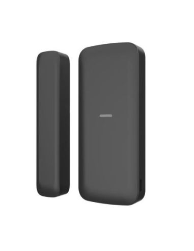 ➤ Hikvision plonas belaidis magnetinis jutiklis DS-PDMCS-EG2-WE(B) AX PRO (Juodas)
