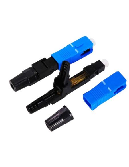 ➤ Greito montavimo optinė jungtis SC/UPC SM (Singl mode, OS1/OS2, 0.2dB) 