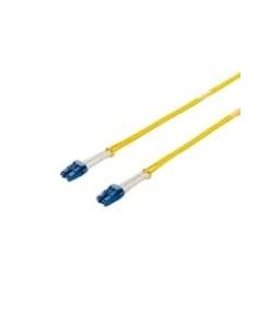 ➤ Optinis jungiamasis laidas LC/UPC-SC/UPC (SM duplex, G652D, 3mm, LSZH, 2m) 