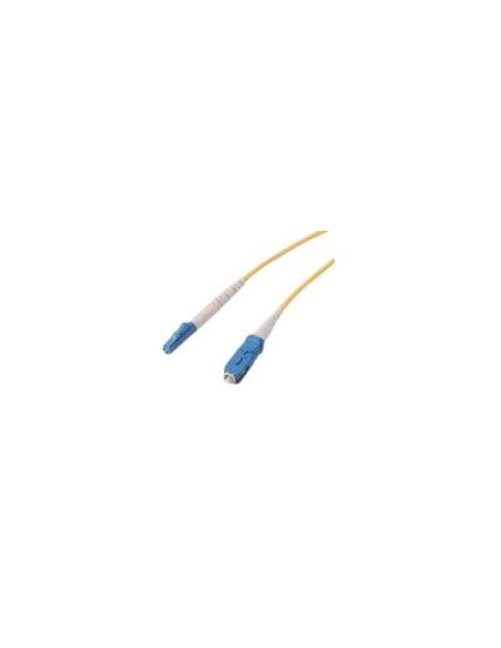 ➤ Optinis jungiamasis laidas LC/UPC-SC/UPC (SM duplex, G652D, 9/125µ, OS1/OS2, 3mm, LSZH, 0,5m) 