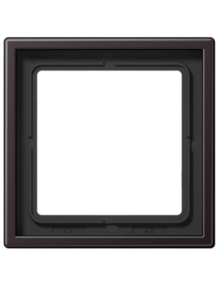 ➤ 1 v. aliuminis rėmelis JUNG AL2981D (juoda lakuota spalva) 