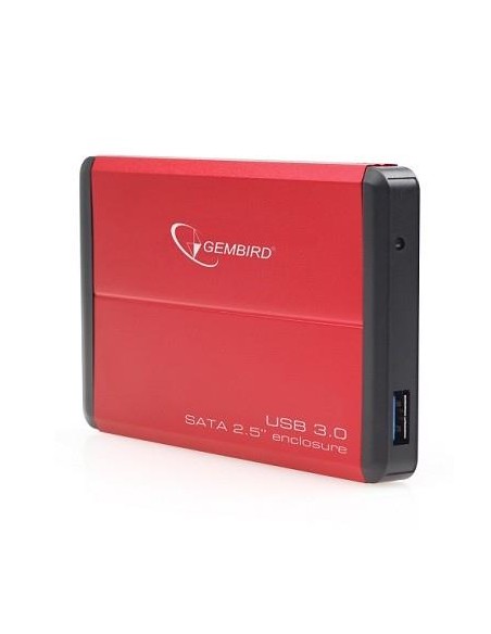 HDD CASE EXT. USB3 2.5"/RED EE2-U3S-2-R GEMBIRD