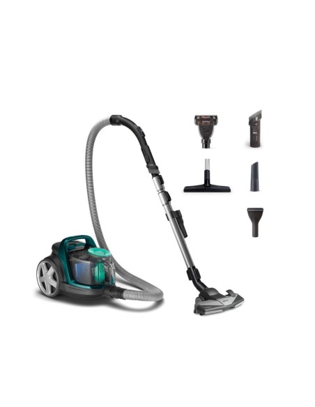 Vacuum Cleaner|PHILIPS|Bagless|900 Watts|Capacity 1.5 l|Noise 77 dB|Dark Grey|Weight 5.3 kg|FC9556/09