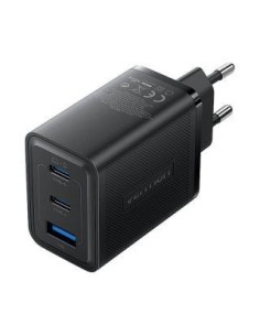 MOBILE CHARGER WALL 65W USB/3P BLACK FERB0-EU VENTION