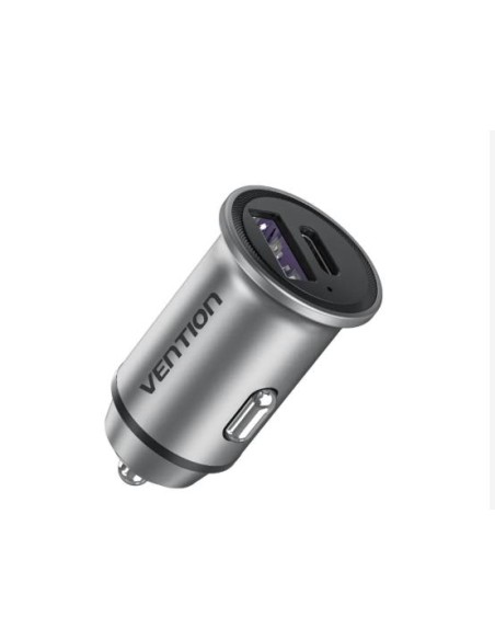 MOBILE CHARGER CAR 30W USB/2P GRAY FFFH0 VENTION