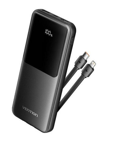 POWER BANK USB 10000MAH 22.5W/BLACK FHOB0 VENTION