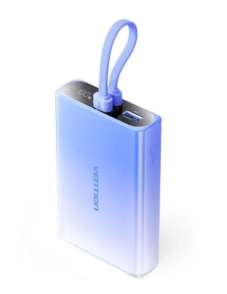 POWER BANK USB 10000MAH 22.5W/BLUE FHZL0 VENTION