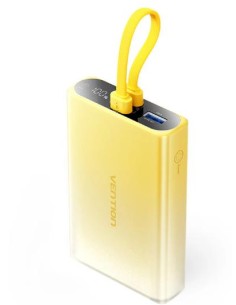 POWER BANK USB 10000MAH 22.5W/YELLOW FHZY0 VENTION