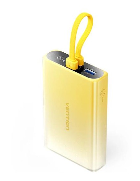 POWER BANK USB 10000MAH 22.5W/YELLOW FHZY0 VENTION