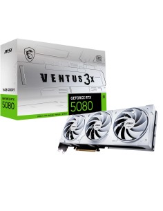 Graphics Card|MSI|NVIDIA GeForce RTX 5080|16 GB|GDDR7|256 bit|PCIE 5.0 16x|Dual Slot Fansink|1xHDMI|3xDisplayPort|508016GVEN3XOC