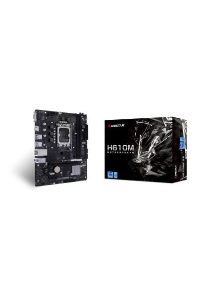 Mainboard|BIOSTAR|Intel H610|LGA1700|Micro-ATX|Memory DDR4|Memory slots 2|H610MHC2.0