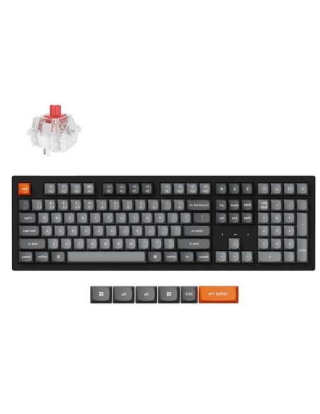 KEYBOARD WRL K10 MAX RGB/BLACK K10M-H1 KEYCHRON