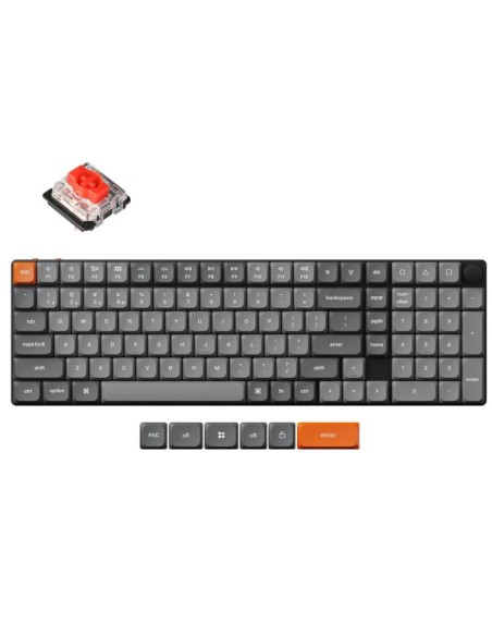 KEYBOARD WRL K17 MAX RGB/BLACK K17M-H1 KEYCHRON