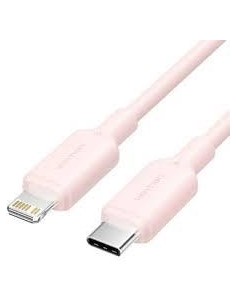 CABLE USB-C TO LIGHTNING/2M PINK LAKPH VENTION