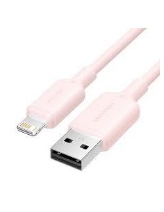 CABLE USB2.0 TO LIGHTNING/1M PINK LAMPF VENTION