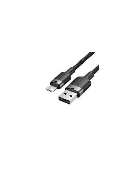 CABLE USB2.0 TO LIGHTNING/1M BLACK LANBF VENTION