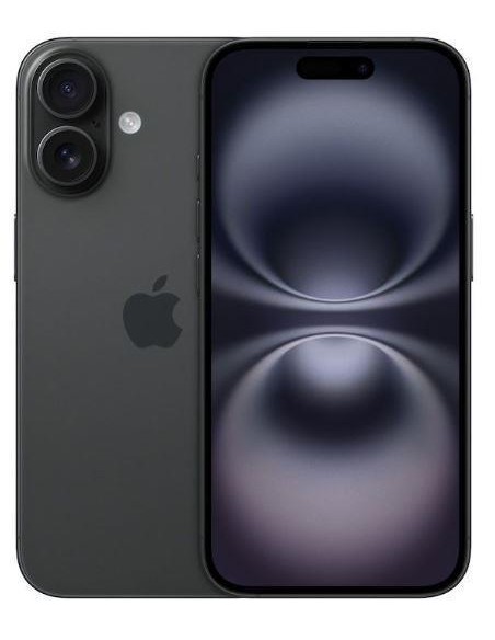 MOBILE PHONE IPHONE 16/128GB BLACK MYE73 APPLE