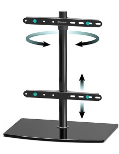 TV SET ACC DESKTOP STAND/32-75" BLACK PT3-B ONKRON
