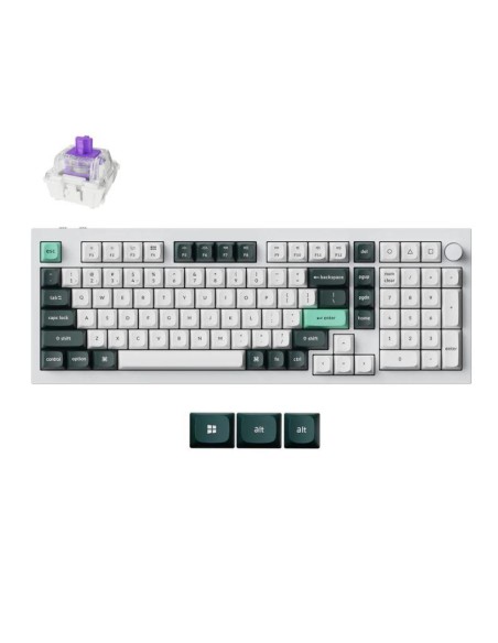 KEYBOARD WRL Q5 HE RGB/SHELL WHITE Q5H-P1 KEYCHRON