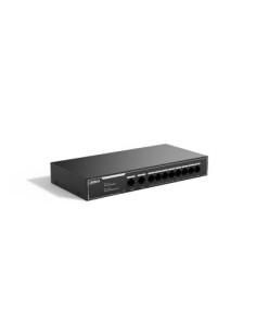 Switch|DAHUA|10-Port Economical Gigabit PoE Switch with 8-Port PoE|Type L2|SG1010LP