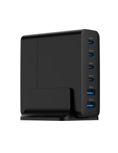 CHARGER USB UNIVERSAL 6P 75W/TA-UC-2A4C-PD75-01-BK GEMBIRD