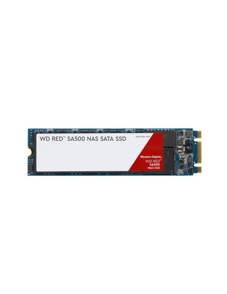 SSD|WESTERN DIGITAL|Red SA500|500GB|M.2|SATA 3.0|Write speed 530 MBytes/sec|Read speed 560 MBytes/sec|2.38mm|TBW 350 TB|MTBF 200