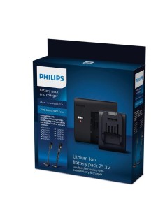 Vacuum Cleaner Accessory|PHILIPS|Battery and charger|Model XV1797/01|Black|For XC6552, XC6553, XC6557, XC7053, XC7055, XC7057, X