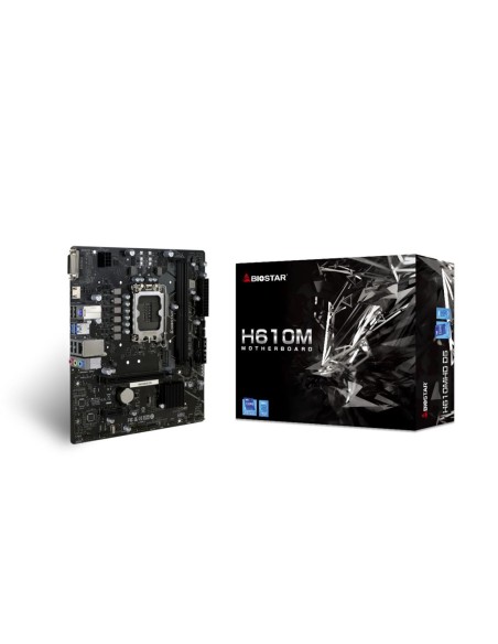 Mainboard|BIOSTAR|Intel H610|LGA1700|Micro-ATX|Memory DDR5|Memory slots 2|H610MHDD5