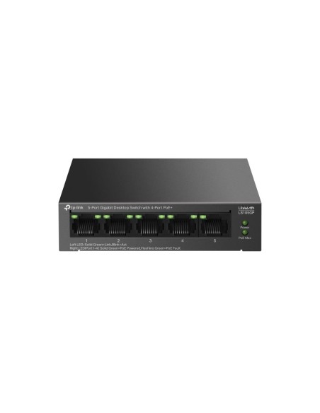 Switch|TP-LINK|LS105GP|PoE+ ports 4|LS105GP