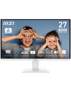 LCD Monitor|MSI|PRO MP273QW E2|27"|Business|Matte|2560x1440|16:9|100Hz|1 ms|Speakers|Colour White|PROMP273QWE2