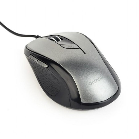 MUS-6B-01-BG MOUSE USB OPTICAL BLACK/GREY/MUS-6B-01-BG GEMBIRD iš UAB SINTAS
