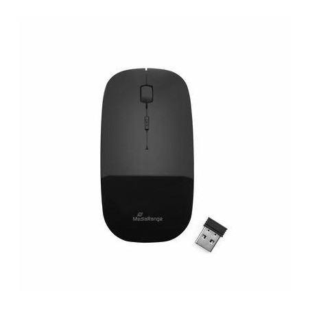 MROS215 MOUSE USB OPTICAL WRL/BLACK MROS215 MEDIARANGE iš UAB SINTAS