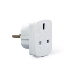A-AC-UKEU-001 POWER ADAPTER AC UK TO EU/A-AC-UKEU-001 GEMBIRD iš UAB SINTAS