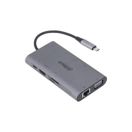 TC39 I/O DOCKING STATION USB-C/9PORT TC39 DAHUA iš UAB SINTAS