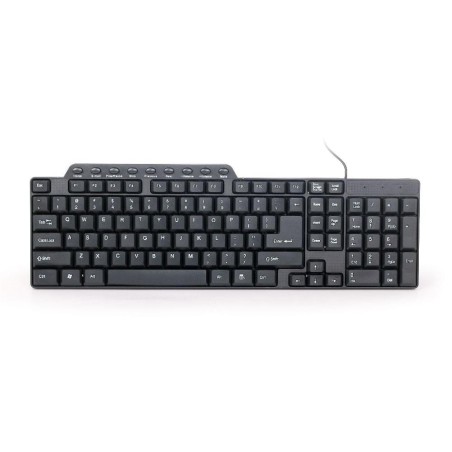 KB-UM-104 KEYBOARD MULTIMEDIA USB ENG/BLACK KB-UM-104 GEMBIRD iš UAB SINTAS