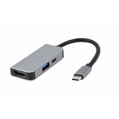 A-CM-COMBO3-02 I/O ADAPTER USB-C TO HDMI/USB3/3IN1 A-CM-COMBO3-02 GEMBIRD iš UAB SINTAS