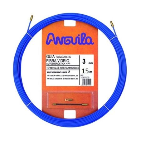 VPRATR3MM15MM Kabelio pratraukėjas (15m, 3mm, mėlynas, stiklo audinys) iš UAB SINTAS